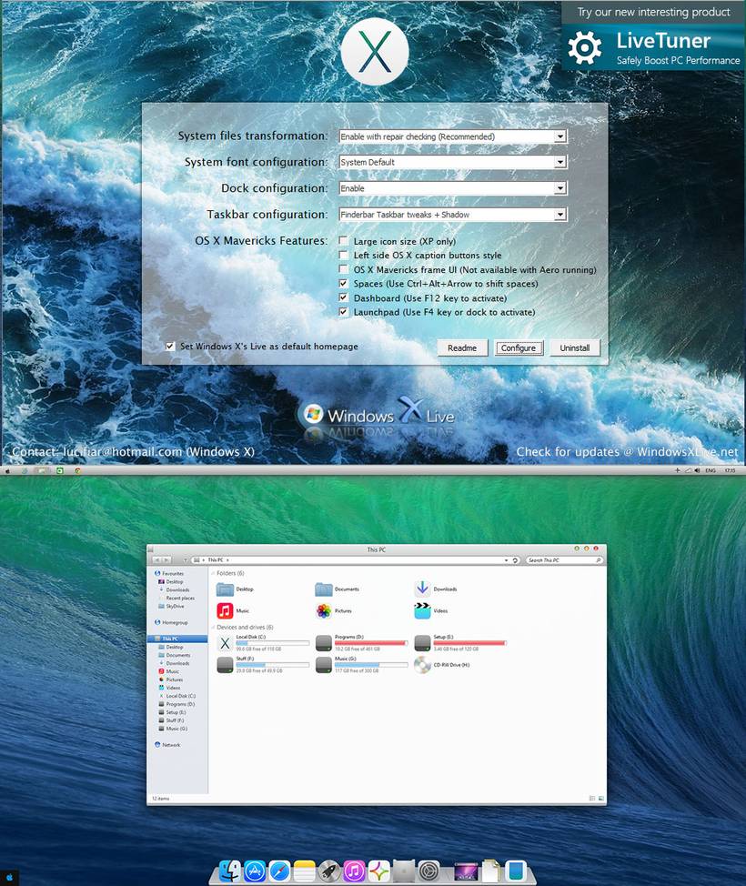 Download mac os x mavericks skin pack for windows 8 1