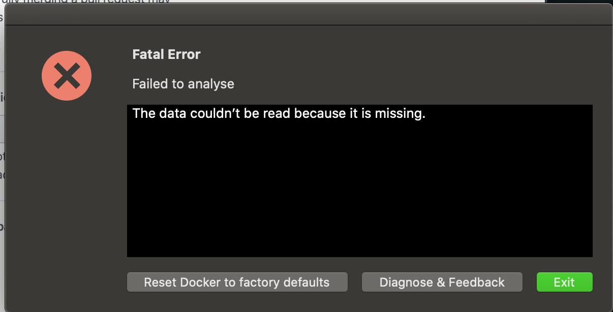 Error Code Installing Docker For Mac Os X