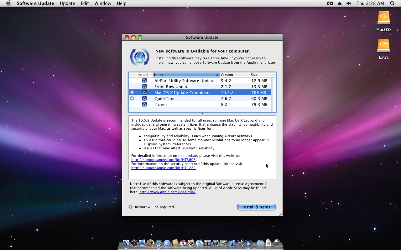 Apple updates for mac os x 10.6.3s x 10 6 3